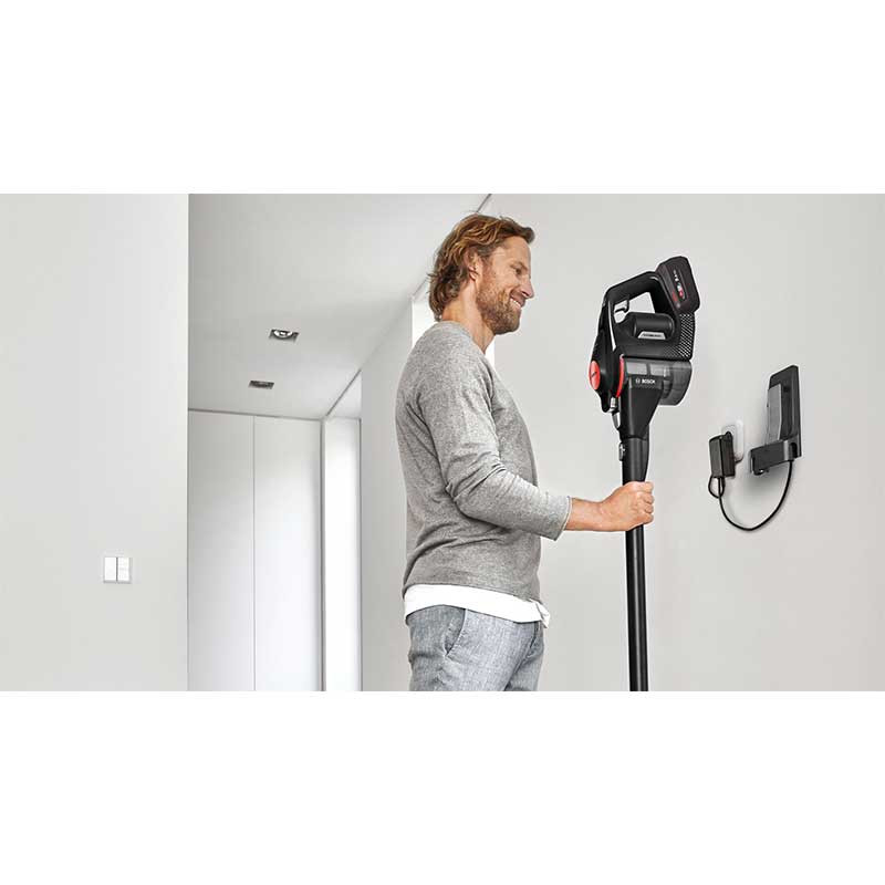 قابلیت ایستاده دیواری جارو شارژی بوش BCS8225POW